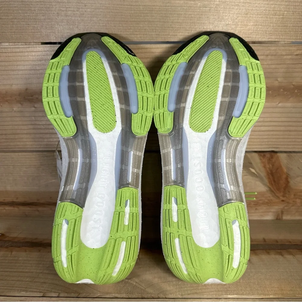 NEW Mens Size 8 Adidas Ultraboost Light “Lucid Lemon” Running Shoes IE1767 - Picture 7 of 9